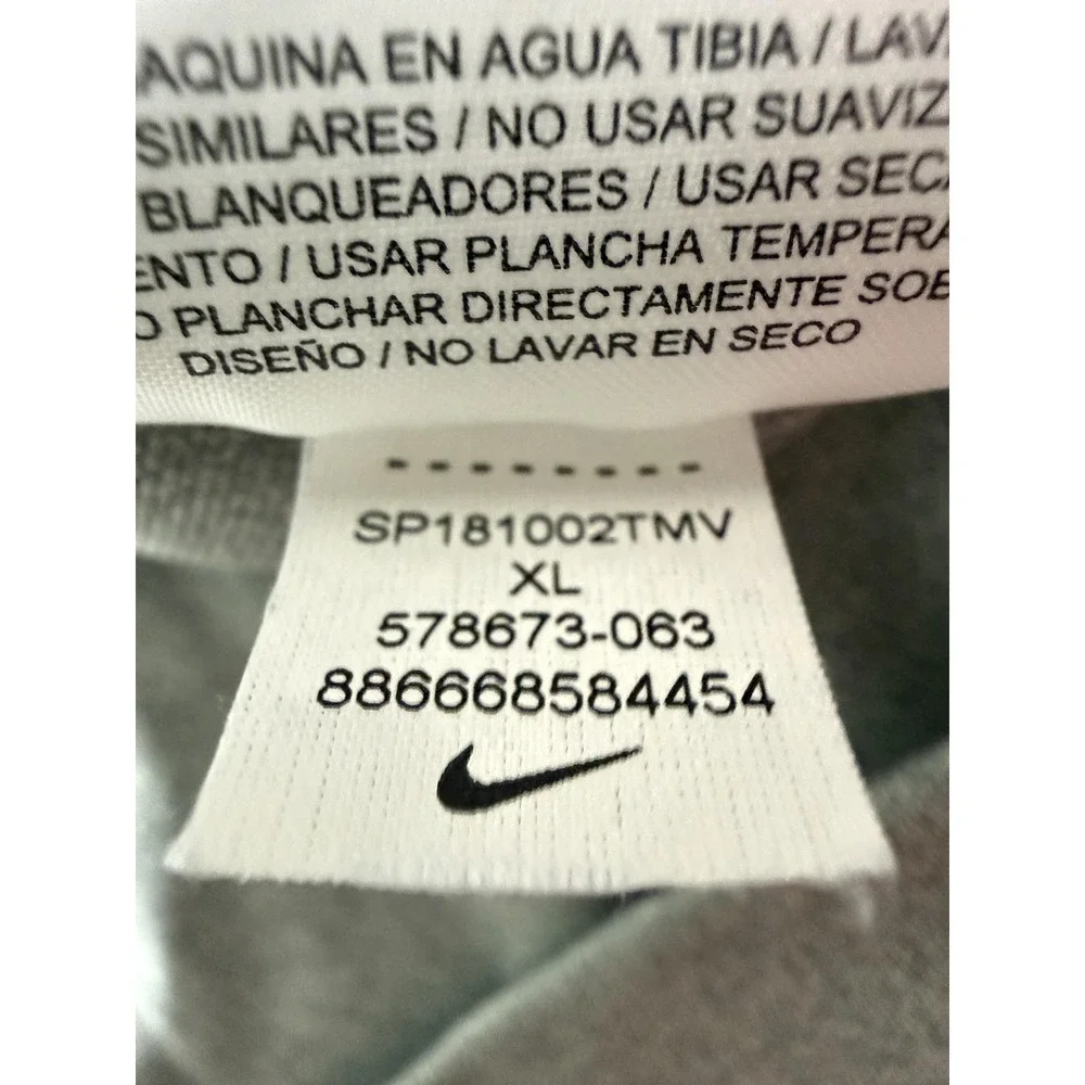 Nike Golf Dri-FIT Pullover Mens XL Gray 1/4 Zip Long Sleeve Golf Top Travertine
